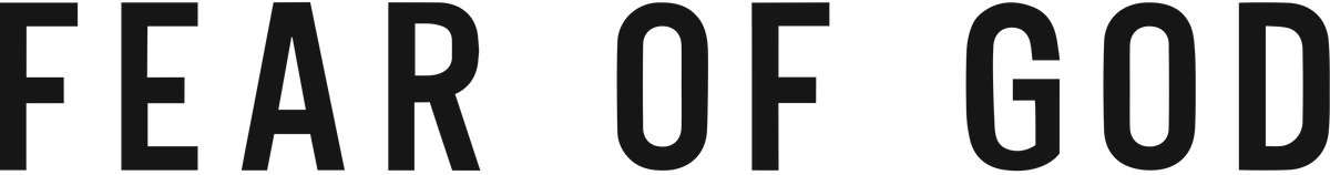 Fear of God logo