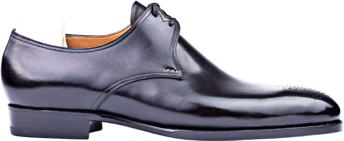 Saint Crispins Two eyelet Derby - with medallion