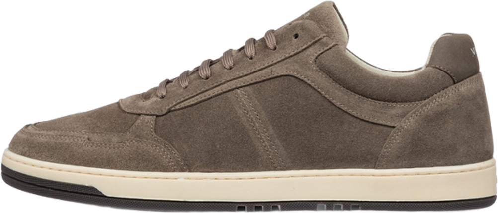 Finde die passenden Schnürsenkel für Vanlier Taupe suède Miami sneaker bei Senkels