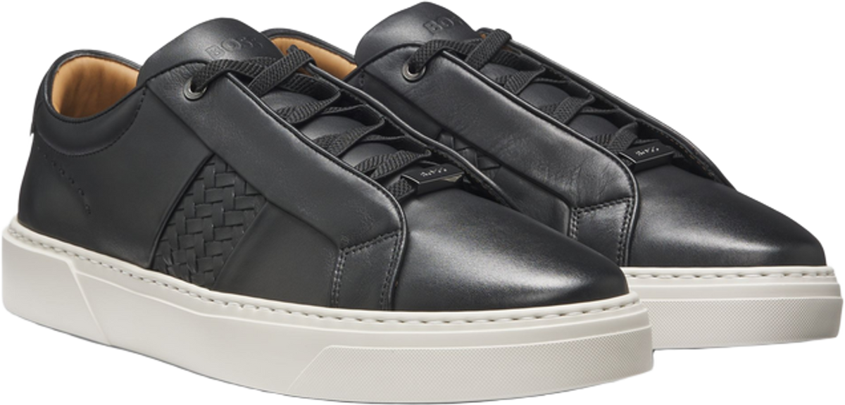 Hugo Boss Gary Trainers With Woven Details