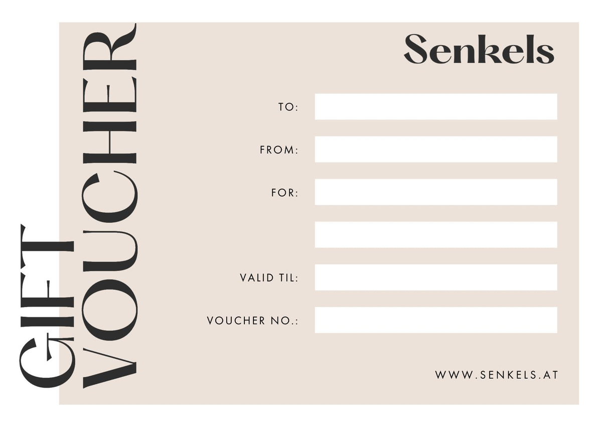 Geschenkkarte | Senkels