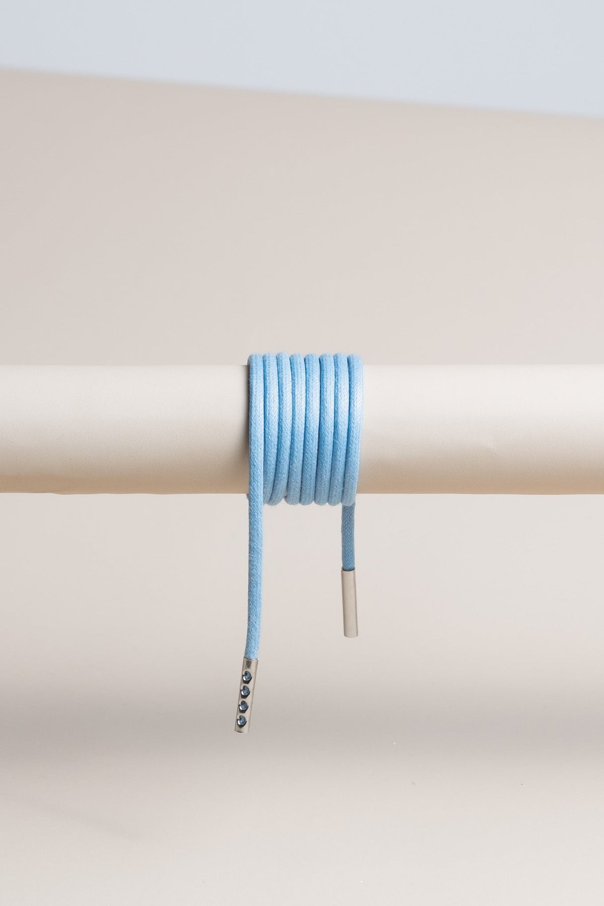 Light Blue - Round Waxed Shoelaces | Senkels