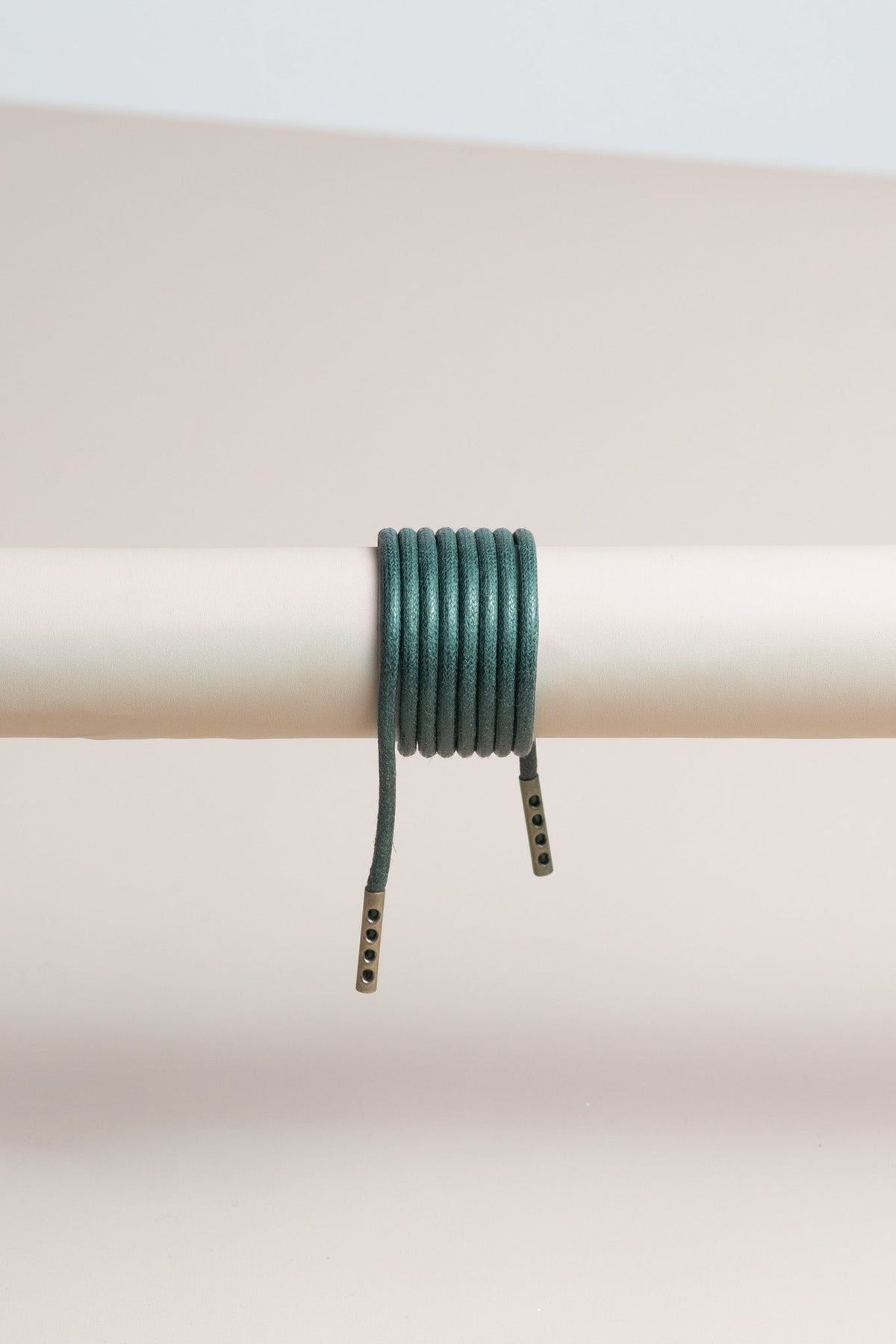 Pine Green - Round Waxed Shoelaces | Senkels