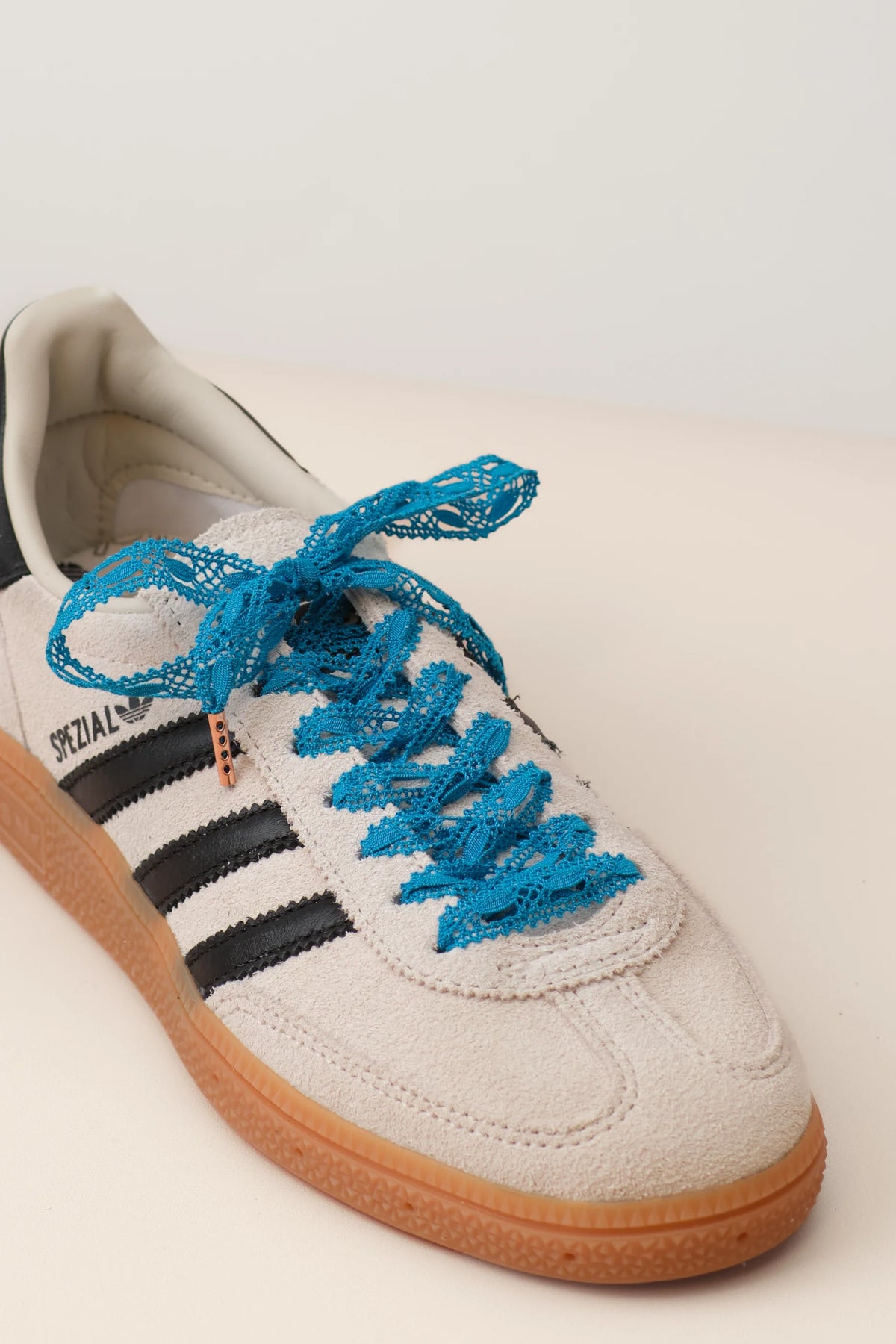 Senkels Mint Green Crochet Shoelaces