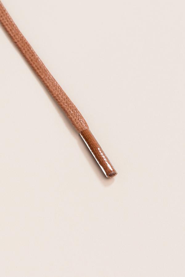 Kaffeebraun - 3mm Flache Gewachste Schnürsenkel