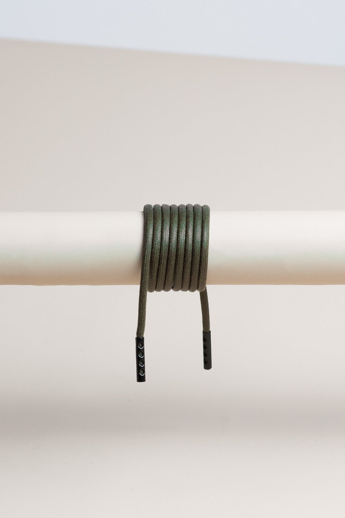 Olive Green - Round Waxed Shoelaces | Senkels