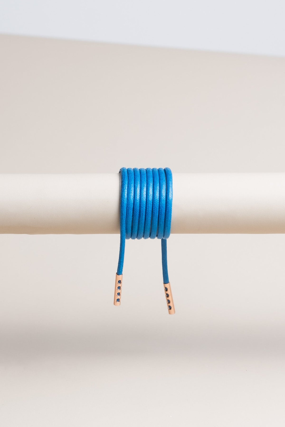 Yale Blue - Round Waxed Shoelaces | Senkels
